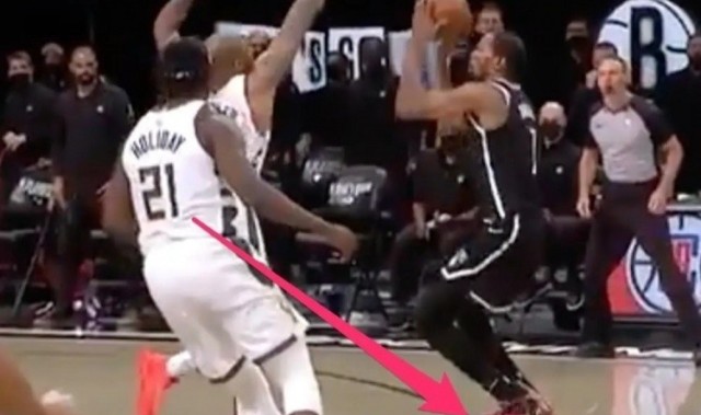 如果21年杜兰特没有踩线？篮网夺冠 哈登留队 湖人得欧文失东契奇